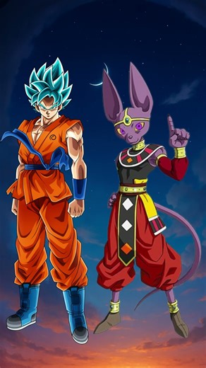 Goku 🆚 Beerus 🔥 | Epic Battle of Gods 💥 | Dragon Ball Super AMV ⚡ #anime #goku #dbz #dbs