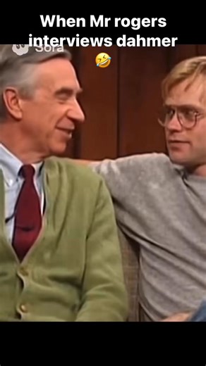 3.1K views · 1.6K reactions | When Mr Roger’s interview dahmer 藍 #aiart #bobross #viralvideochallenge #fypviralシ #apejones | Ape Jones | Facebook