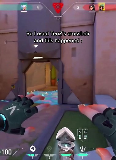 TenZ Crosshair Valorant Gameplay Highlights