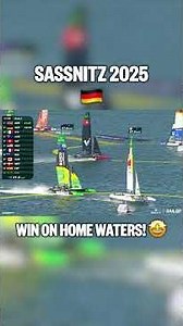A race to REMEMBER! 🙌🇩🇪 Watch the full race 👇 #SailGP #sailing #racing