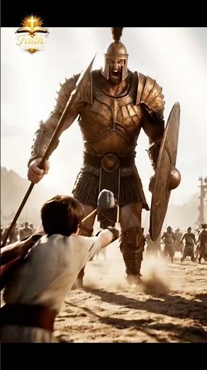 David and Goliath | The Bible #bible #miracle #jesus