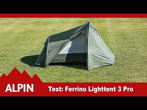 Test 2021: Ferrino Lighttent 3 Pro - Zelt | ALPIN - Das Bergmagazin