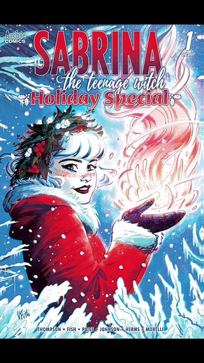 In stores now or available at https://store.archiecomics.com/products/sabrina-the-teenage-witch-holiday-special-o-s-pre-order!