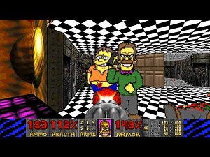 Ultimate Simpsons Doom gameplay - trying the most popular DOOM mod from the official remaster 🤨