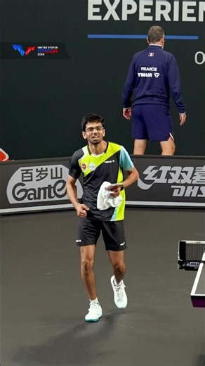 What it means to Manav Thakkar to advance here at #USSmash 🗣️#TableTennis