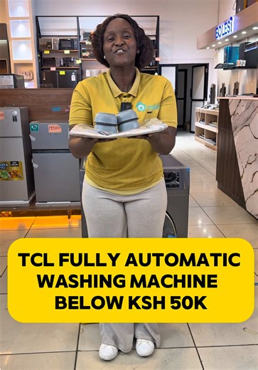 Effortless Cleaning with TCL 9KG Fully Automatic Washing Machine