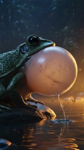 Frog Sound 🐸 | Loud Croaking Frog in Rain | Funny & Natural Animal Voice #shorts