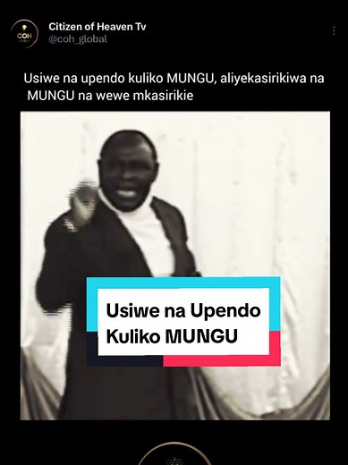 Citizen of Heaven Tv on TikTok