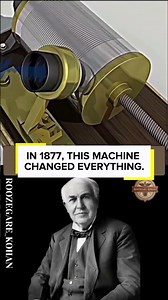 The First Machine That Could Play Your Voice Back 😳🎙️