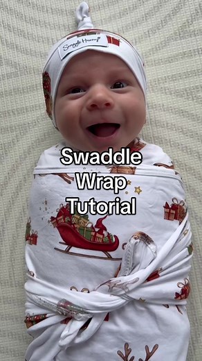 How to Swaddle a Newborn Baby: Step-by-Step Tutorial