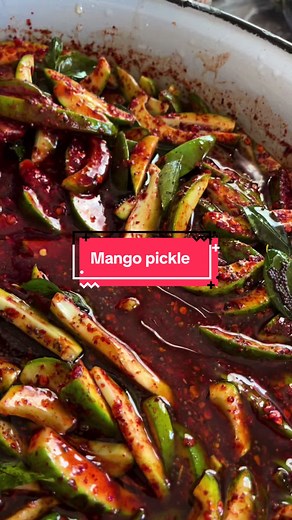 Homemade Mango Pickle Recipe with Miraclesauce