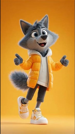 🐺 Stylish Wolf | Cute Animated Short ✨