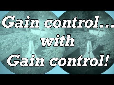 Night Vision Gain Control DEMO w/ Iris Test (PVS-14)
