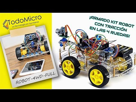 4x4 robot kit with ultrasonic and infrared sensor based on Arduino Uno