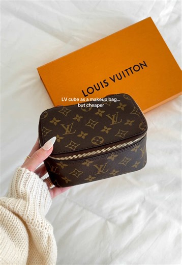 Creative LV Cube Makeup Bag Hacks for Budget Shoppers
