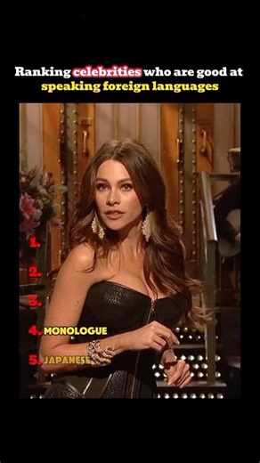 Ranking celebrities who are good at speaking foreign languages.#celebrities #foreignlanguages