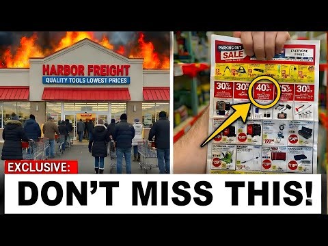 WAIT! Harbor Freight January Parking Lot Sale: What You MUST Know First