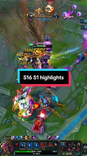 S16 s1 highlights part 1 - Master elo #leagueoflegend #sett #toplane #midlane