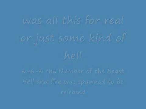 Iron Maiden The Number Of The Beast Lyrics