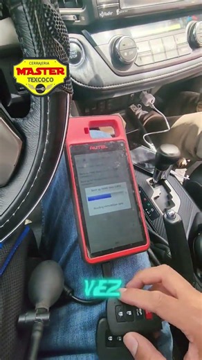 How to program a Toyota Rav4 with lost keys using Autel KM100 Part 2