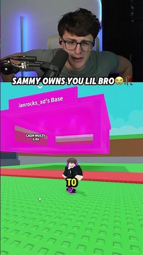 Sammy keeps trolling me