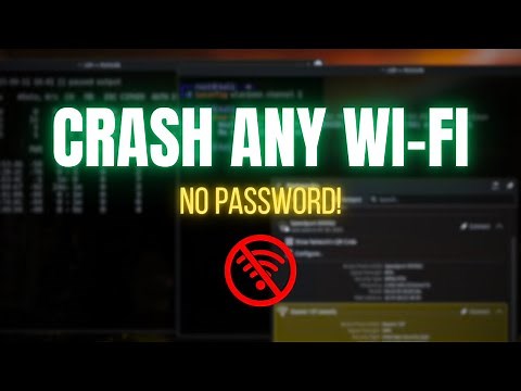 How Hackers Crash ANY Wi-Fi (No Password Needed)
