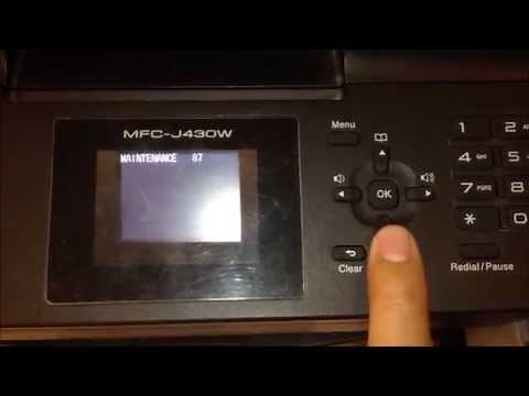 MFC j430w Ink Absorber full Machine Error46