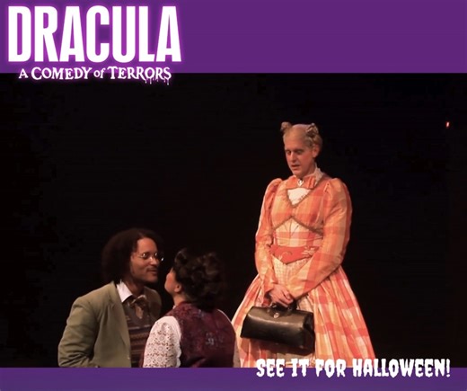 1.6K views · 26 reactions | Go on a vampire hunt and catch some laughs for Halloween with the cast of Dracula, A Comedy of Terrors. ️: springeroperahouse.org | Springer Opera House | Facebook