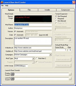 Mod Creator - requires Launch Base! file