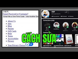 Cách truy cập vào trang web của roblox chính thức