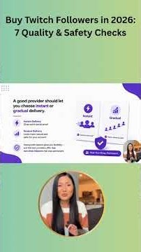 Buy Twitch Followers in 2026: 7 Quality & Safety Checks