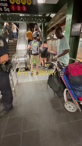 NYC SUBWAY #7 TRAIN TIMES SQUARE, Thursday July 20, 2023 10:12pm🚆