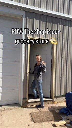 The Shop is Our Grocery Store ✨ #foodpreservation #selfsufficiency #homesteading