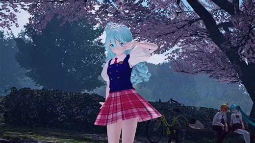 【MMD】Calc.【YYB改变式初音未来 公主学院】【搬运】