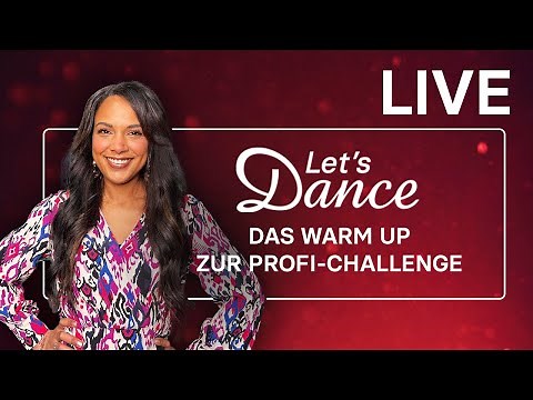 LIVE 🔴: Das Warm-Up zur Profi-Challenge | Let’s Dance 2025