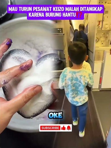 Mau turun pesawat Keizo malah ditangkap karena burung hantu⁉️ | SC KEIZO & FRIENDS