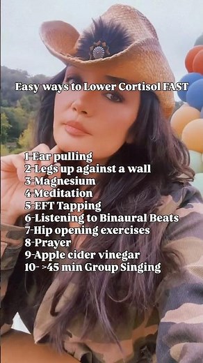 Easy ways to lower cortisol FAST