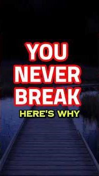 You're harder to break than they think (5 tough reasons)#stoicwisdom