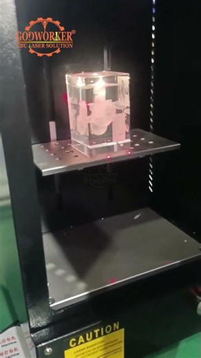 High Precision 5w UV Laser Crystal Engraving Machine for 3D Inner Laser Etching #UVlaserengraving