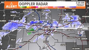 Snow continues on-and-off until lunchtime Friday