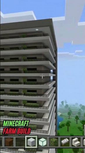We Built A Skyscraper In Minecraft #minecraft