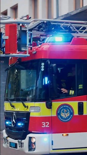 Kurzporträt der Berufsfeuerwehr Basel - jetzt auf Youtube online!