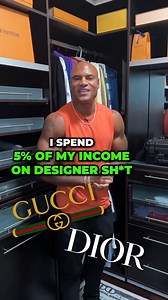 👟💰 I allocate 5% of my income to designer clothes and jewelry, and here's a glimpse into my collection! From Off-Whites and Gucci slides for those chill days to classic Fendi and Louis pieces, I like to stay stylish for every occasion. Black footwear is my go-to; no worries about keeping them clean! When it comes to working out, I've got my trusty Adidas kicks. Fashion is all about personal expression. What’s your favorite designer shoe brand? Comment below! 👇 And if you’re ready to learn how