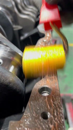 The engine assembly process