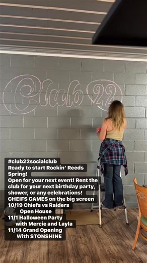 2.1K views · 19 reactions | Club 22 is coming together!! Main room is ready for event rental! Follow along for our schedule of events! Ask us how you can get your membership today!! | Club22 Social Club | Facebook