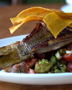 Take a peak into how we make the Yellowtail Snapper Filet with avocado-tomato salad, plantain chips and lemon vinaigrette - a River classic. #theriveroysterbar #riveroysterbar #oysters #miami #eatermiami #yelpmiami #miamidining #miamirestaruants #miamibar #miamieats #miamihappyhour #miamifood #brickell #brickelleats #brickellmiami #brickellrestaurant #supportlocalfl #foodie #foodstagram #instafood #brickellbrunch #sundaybrunch #saturdaybrunch | The River Oyster Bar