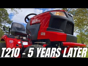 5-Years with a Craftsman Riding Mower from Lowe's | Craftsman T210 (T2200 series lawn mower)