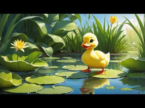 "Baby Duck Quack Quack 🐤 | Fun Animal Sounds Song for Kids | Cute Duck Nursery Rhyme"
