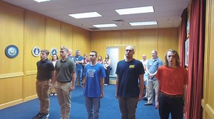 8.2K views · 199 reactions | First Oath of Enlistment ceremony, Indy MEPS, 1000 HRS, 29 August, 2024. | Indianapolis MEPS, 6th Battalion, U.S. Military Entrance Processing Command | Facebook