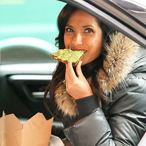 Padma Lakshmi Is a Stunning 45: Feast on 13 Pics of the Top Chef Host Looking Perfect and Eating at the Same Time